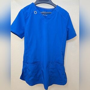 Cherokee | Infinity | Blue Scrubs Top